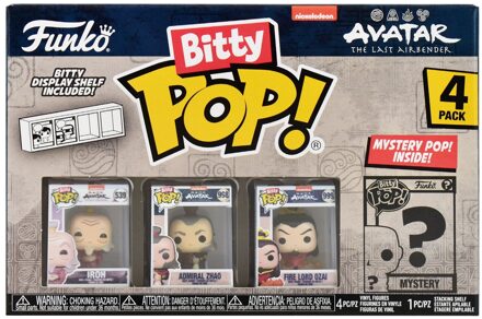 Funko POP Vinyl Bitty Avatar Iroh 4 Pack