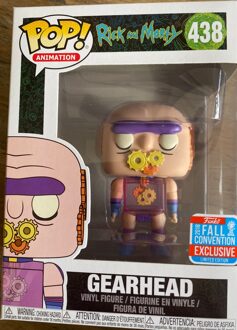 FUNKO Rick and Morty POP! Animation Vinyl Figure Gearhead 9cm