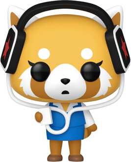 FUNKO Sanrio POP! Animation Vinyl Figure Aggretsuko w/headphones 9 cm