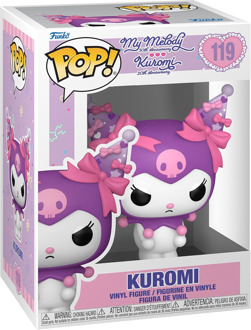 FUNKO Sanrio POP! Animation Vinyl Figure K/MM- Kuromi Grumpy 9 cm