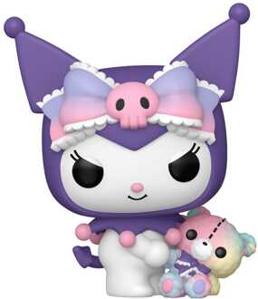 FUNKO Sanrio POP!&Buddy Animation Vinyl Figures Kuromi w/ Bear 9 cm