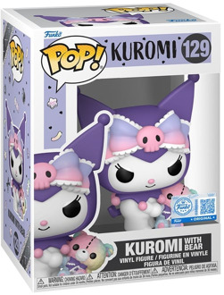 FUNKO Sanrio POP!&Buddy Animation Vinyl Figures Kuromi w/ Bear 9 cm