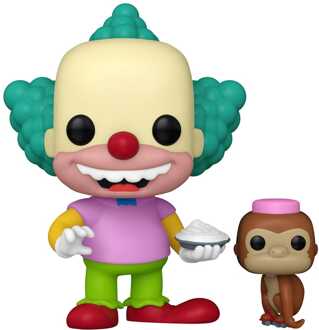 FUNKO Simpsons POP&Buddy TV Vinyl Figure Krusty&Tenny 9 cm