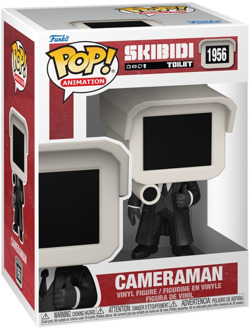 FUNKO Skibidi Toilet POP! Rocks Vinyl Figure Cameraman 9 cm