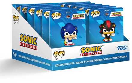 FUNKO Sonic - The Hedgehog by Loungefly PVC Pins Blind Box Pixar Collection PDQ Display (12)