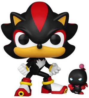 FUNKO Sonic The Hedgehog POP & Buddy! Vinyl Figure Shadow w/DChao 9 cm