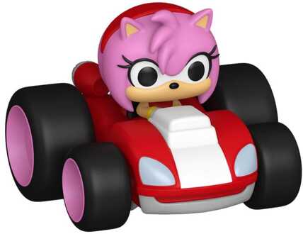 FUNKO Sonic The Hedgehog Super Racers Diecast Figure Amy Rose 5 cm