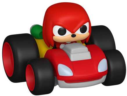 FUNKO Sonic The Hedgehog Super Racers Diecast Figure Knuckles 5 cm