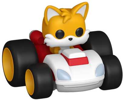 FUNKO Sonic The Hedgehog Super Racers Diecast Figure Tails 5 cm