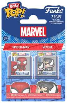 FUNKO Spider-Man Bitty POP! Vinyl Figure 2-Pack Spider-Man&Vnm 2,5 cm