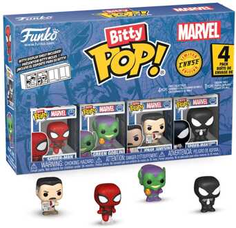 FUNKO Spider-Man Bitty POP! Vinyl Figure 4-Pack Series 1 2 cm
