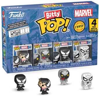 FUNKO Spider-Man Bitty POP! Vinyl Figure 4-Pack Series 3 2 cm