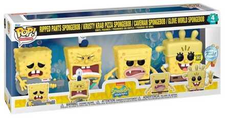 FUNKO Spongebob POP! Television Vinyl Figure 4-Pack (EMEA) 9 cm