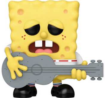 FUNKO SpongeBob SquarePants 25th Anniversary POP! Vinyl Figure SB w/Guitar 9 cm