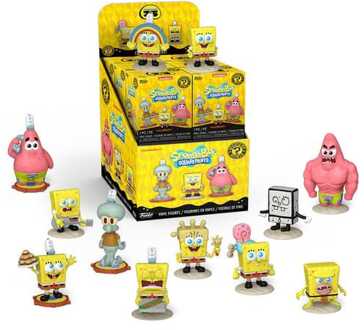 FUNKO SpongeBob SquarePants Mini Figures 25th Anniversary 5 cm Display (12)