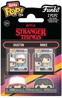 FUNKO Stranger Things Bitty POP! Vinyl Figure 2-Pack Dustin & Mike 2,5 cm