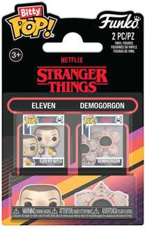 FUNKO Stranger Things Bitty POP! Vinyl Figure 2-Pack Eleven&Demogorgon 2,5 cm