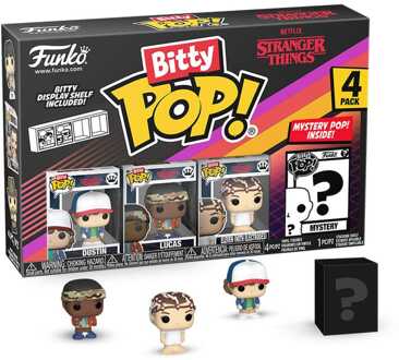 FUNKO Stranger Things Bitty POP! Vinyl Figure 4-Pack Dustin 2,5 cm