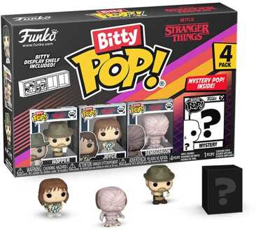 FUNKO Stranger Things Bitty POP! Vinyl Figure 4-Pack Hopper 2,5 cm