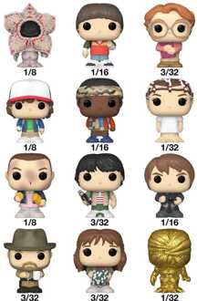 FUNKO Stranger Things Bitty POP! Vinyl Figure Display (32) PDQ 2,5 cm