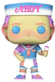 FUNKO Stranger Things POP! TV Vinyl Figure Steve(Scoops Ahoy) 9 cm