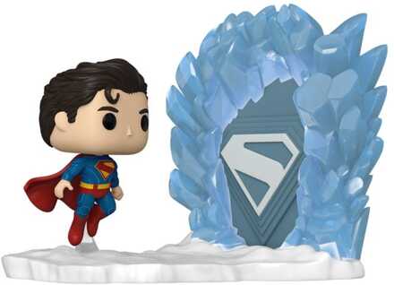 FUNKO Superman (2025) POP Moments Vinyl Figures Superman and Fortress of Solitude 9 cm