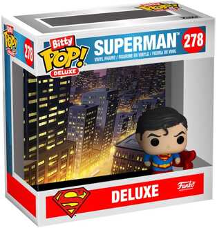 FUNKO Superman Bitty POP! Deluxe Vinyl Figure Superman(Gargoyle) Display (12) 2,5 cm