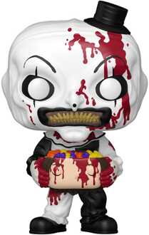 FUNKO Terrifier 2 POP! Movies Vinyl Figure Art the Clown with Candy Filled Head 9 cm