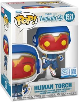 FUNKO The Fantastic Four: First Steps POP! Vinyl Figure Human Torch (Astronaut) 9 cm