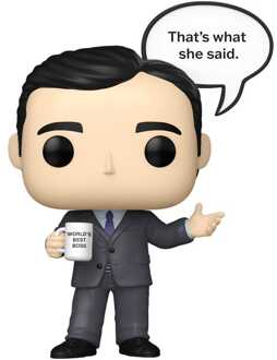 FUNKO The Office POP! Sayings Vinyl Figure Michael 9 cm