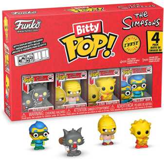FUNKO The Simpsons Bitty POP! Vinyl Figure 4-Pack Series 4 2 cm