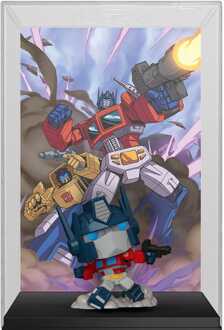 FUNKO Transformers X MTG POP! Comic Covers Vinyl Figure Optimus Prime (Magic the Gathering) 9 cm
