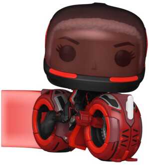FUNKO Tron: Ares POP! Rides Vinyl Figure Athena with Light Cycle 15 cm