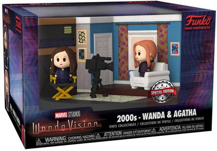 FUNKO WandaVision POP! Mini Moment Vinyl Figure Set Living Room 00's 4 cm