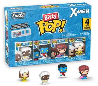 FUNKO X-Men Bitty POP! Vinyl Figure 4-Pack Gambit 2,5 cm