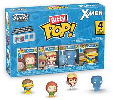 FUNKO X-Men Bitty POP! Vinyl Figure 4-Pack Jean Grey w/CH 2,5 cm