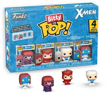 FUNKO X-Men Bitty POP! Vinyl Figure 4-Pack Magneto 2,5 cm