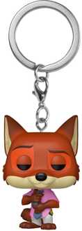 FUNKO Zootopia 2 Pocket POP! Vinyl Keychains 4 cm Nick Wilde Display (12)