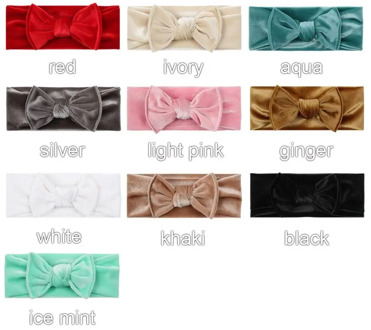 Funky 2020 New Velvet Headband Hair Bows Spring Wide Warm Hair Bands DIY Hair Accessories For Girls Bow Headwrap Party