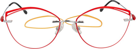 Funky Buddha Brilmontuur FBD1004 006 55 Rood - One Size