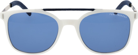 Funky Buddha Zonnebril FBS2000 005 53 Wit