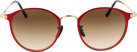 Funky Buddha Zonnebril FBS2010 002 51 Rood