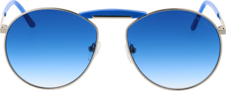 Funky Buddha Zonnebril FBS2024 004 57 Zilver