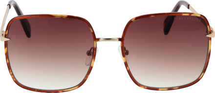 Funky Buddha Zonnebril FBS2025 003 58 Bruin