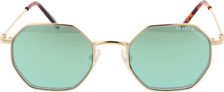 Funky Buddha Zonnebril FBS2032 001 49 Goud