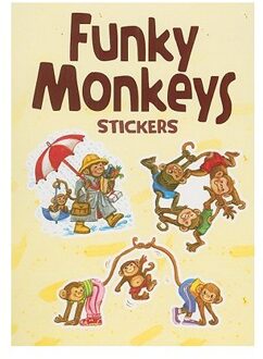 Funky Monkeys Stickers