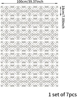 Funlife®Trap Stickers Te Schoon Badkamer Muur Pvc Olie Proof Peel & Stok Keuken Stairway Diy Verwijderbare Waterdichte Decor