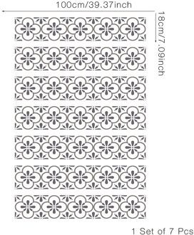 Funlife®Trap Stickers Te Schoon Stairway Badkamer Peel & Stick Waterdicht Verwijderbare Keuken Keramische Tegels Pvc Diy Olie Proof