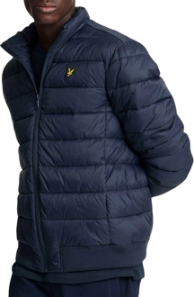 Funnel Neck Wadded Jas Heren - L