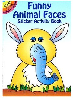 Funny Animal Faces Sticker Activity Book - Newman-D'Amico, Fran